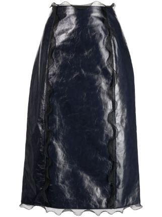 fendi ruffle skirt|farfetch Fendi skirt.